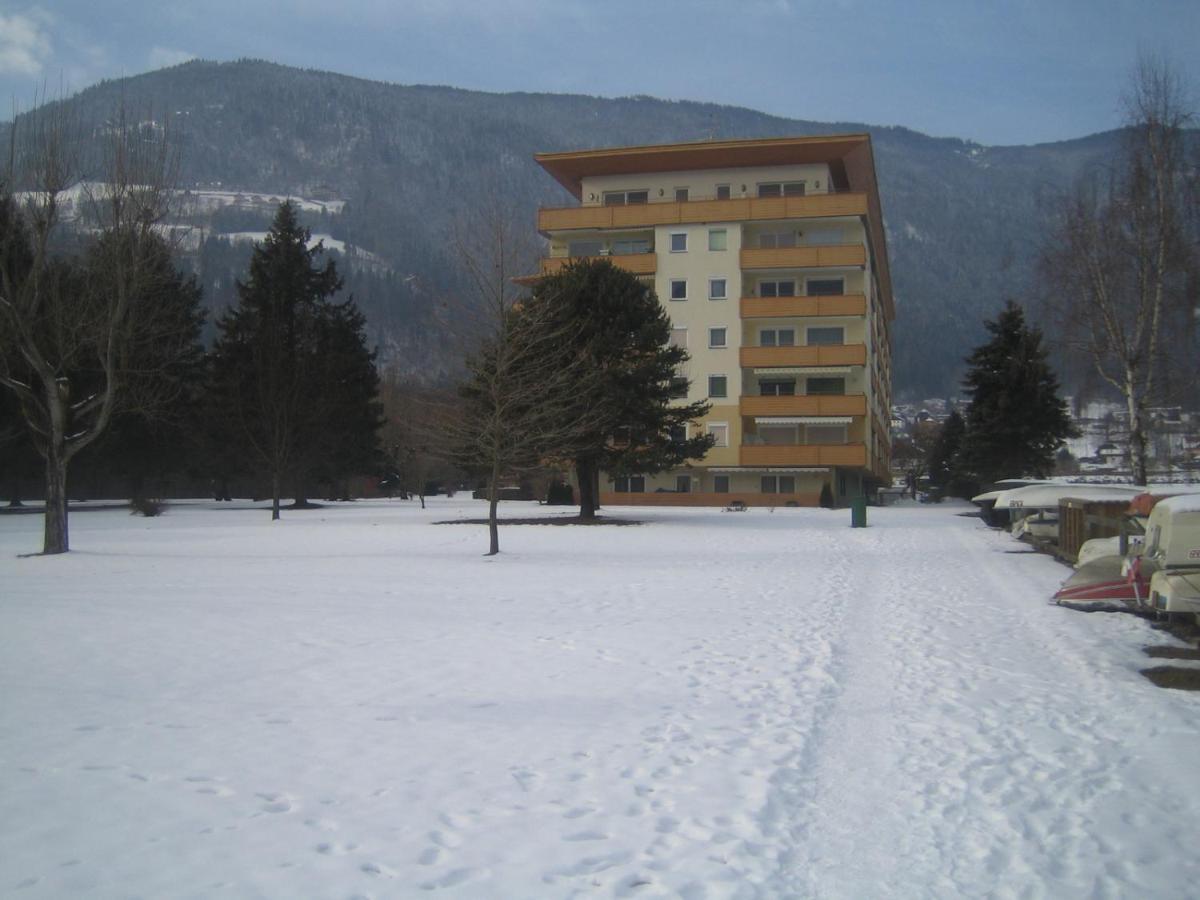 Kaernten Ossiacher See Apartment Zwei Zimmer Ferienwohnung Direkter Seezugang Strand Beheizte Schwimmhalle Bodensdorf Bagian luar foto